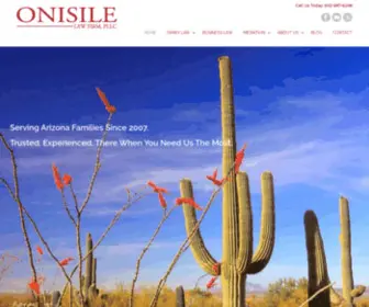 Onisilelaw.com(Onisile Law Firm) Screenshot