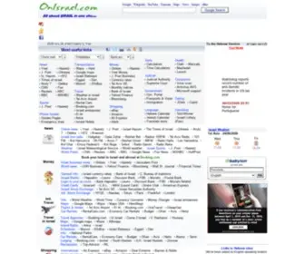 Onisrael.com(News and more) Screenshot