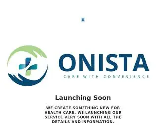 Onistahealth.com(Onista Health) Screenshot