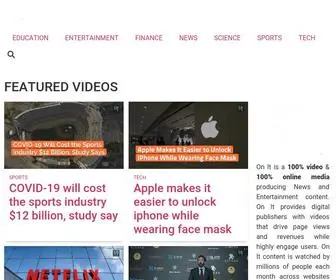 Onit-News.com(100% Online Video Production) Screenshot