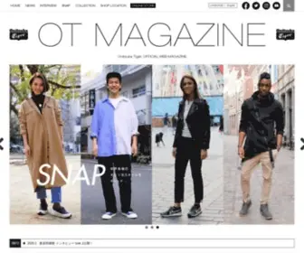 Onitsukatigermagazine.com(TOP PAGE) Screenshot