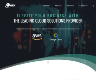 Onixnet.com(Leading Cloud Solutions Provider & Cloud Consulting) Screenshot