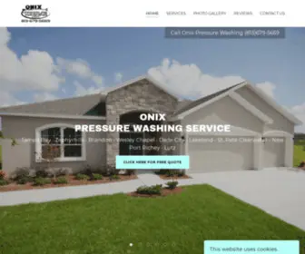 Onixpressurewashing.com(Onixpressurewashing) Screenshot