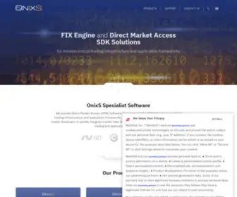 Onixs.biz(OnixS Direct Market Access (DMA)) Screenshot