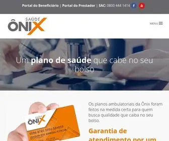 Onixsaude.com(Ônix) Screenshot