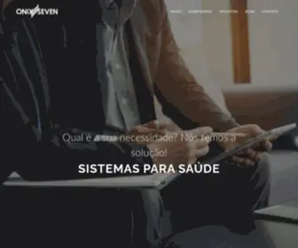 Onixseven.com.br(Tecnologia e Desenvolvimento de Software) Screenshot