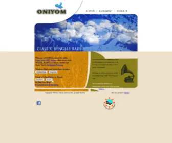 Oniyom.com(Online Bengali Live Classic Radio) Screenshot