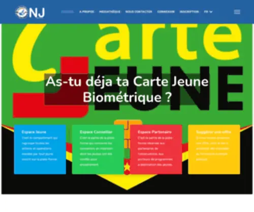OnjCameroun.cm(ONJ Cameroun Web Platform) Screenshot