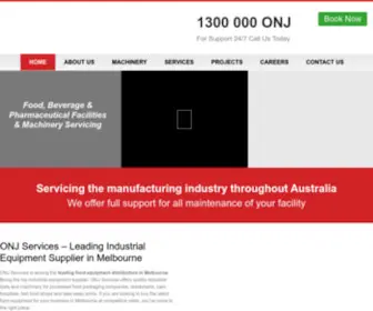 Onjservices.com.au(ONJ Services) Screenshot