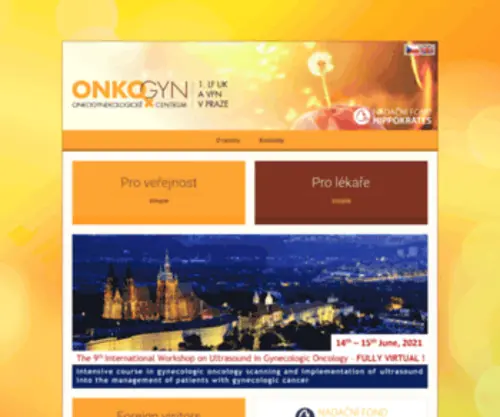 Onkogyn.cz(Auctria) Screenshot