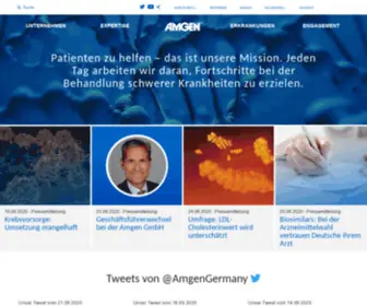 Onkologie.de(Amgen Deutschland) Screenshot