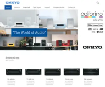 Onkyo.co.th(Onkyo Corporation) Screenshot