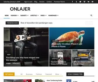 Onlajer.com(News) Screenshot