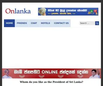 Onlanka.com(Sri Lanka News) Screenshot