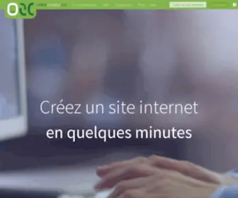 ONLC.eu(Créer un site internet) Screenshot
