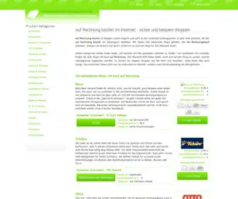 Online-Auf-Rechnung-Kaufen.de(Auf Rechnung kaufen im Internet) Screenshot