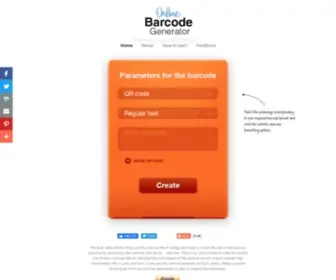 Online-Barcode-Generator.net(Free Online Barcode Generator) Screenshot