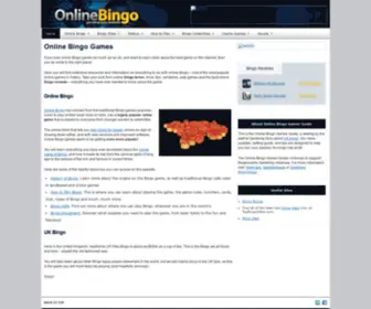 Online-Bingo-Game.co.uk Screenshot