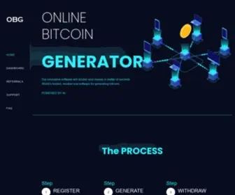 Online-Bitcoin-Generator.com(Online Bitcoin Generator 2020) Screenshot