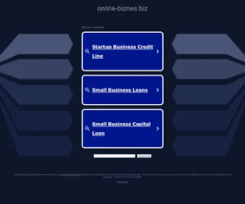 Online-Biznes.biz(Онлайн бизнес) Screenshot
