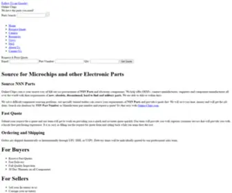 Online-Chips.com(Obsolete Electronic Parts) Screenshot