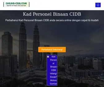 Online-Cidb.com(EBiz Dagang) Screenshot