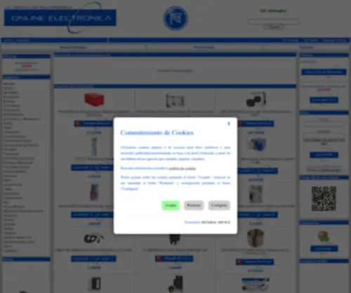 Online-Electronica.com(Tu tienda de Electrónica en Internet) Screenshot
