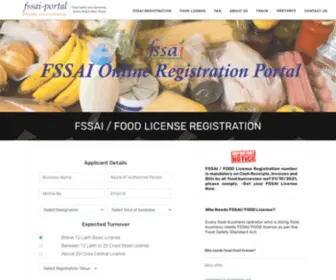 Online-Fssai.com(Fssai Registration) Screenshot