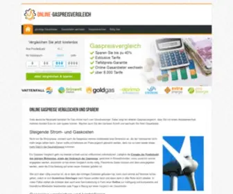 Online-Gaspreisvergleich.de(Gaspreisvergleich) Screenshot