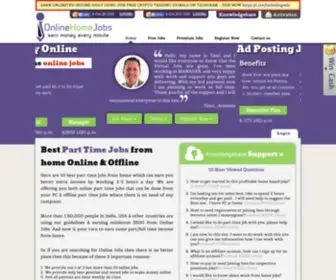 Online-Home-Jobs.com(Data Entry Jobs like online/offline data entry) Screenshot