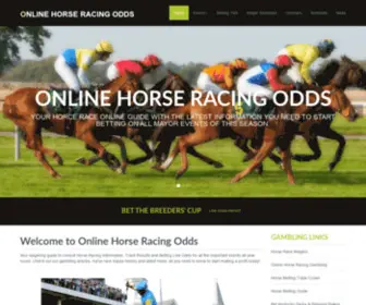 Online-Horse-Racing-ODDS.com Screenshot