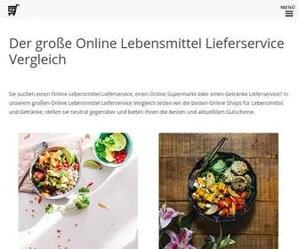 Online-Lebensmittel-Lieferservice.de(Online Lebensmittel Lieferservice Vergleich) Screenshot