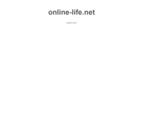 Online-Life.net(Online Life) Screenshot