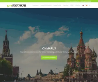 Online-Marketing-Russland.de(Online Marketing in Russland ist unsere Spezialisierung seit 2009) Screenshot