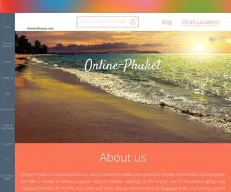 Online-Phuket.com(Travel Agency) Screenshot