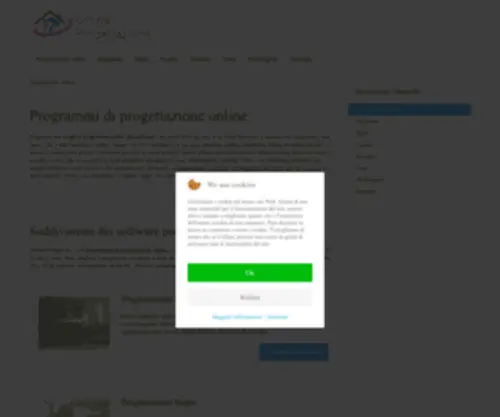 Online-Progettazione.it(Progettazione online) Screenshot