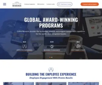 Online-Rewards.com(Employee Engagement) Screenshot