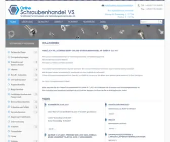 Online-SChraubenhandel.de(Online Schraubenhandel) Screenshot