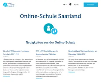 Online-Schule.saarland(Online-Schule Saarland (OSS)) Screenshot