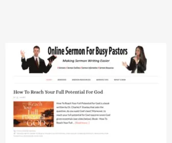 Online-Sermon-For-Busy-Pastors.com(Online Sermon For Busy Pastors) Screenshot