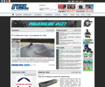 Online-Skating.com(Toute l'information roller et patinage à roulettes) Screenshot