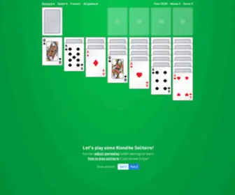 Online-Solitaire.com(Play Online for Free) Screenshot