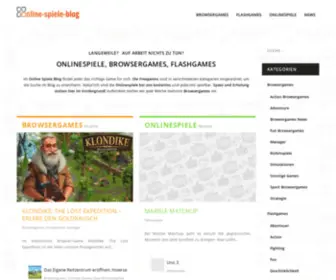 Online-Spiele-Blog.de(Kostenlose Online Spiele) Screenshot