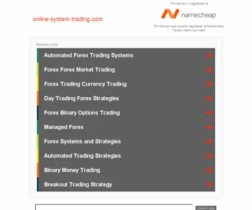 Online-SYstem-Trading.com((Forex)) Screenshot