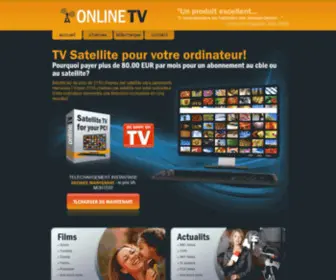 Online-TV-Software.com(Online TV on your PC) Screenshot