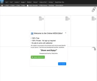 Online-Web-Editor.com(Online Web Editor) Screenshot