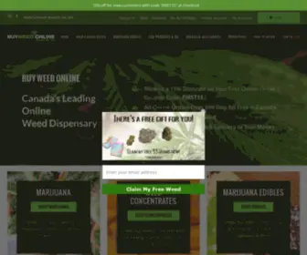 Online-Weed.net(Buy Weed Online Canada) Screenshot