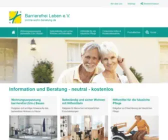Online-Wohn-Beratung.de(Startseite) Screenshot