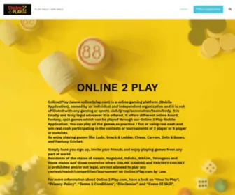 Online2Play.com(PLAY DAILY) Screenshot