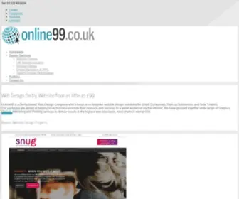 Online99.co.uk(Website) Screenshot